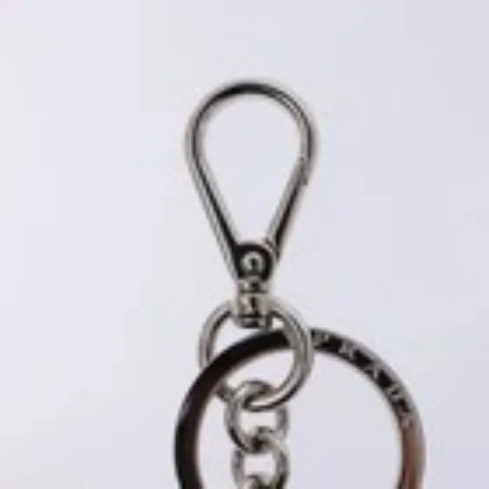 PRADA Key Charm metal Silver Auth